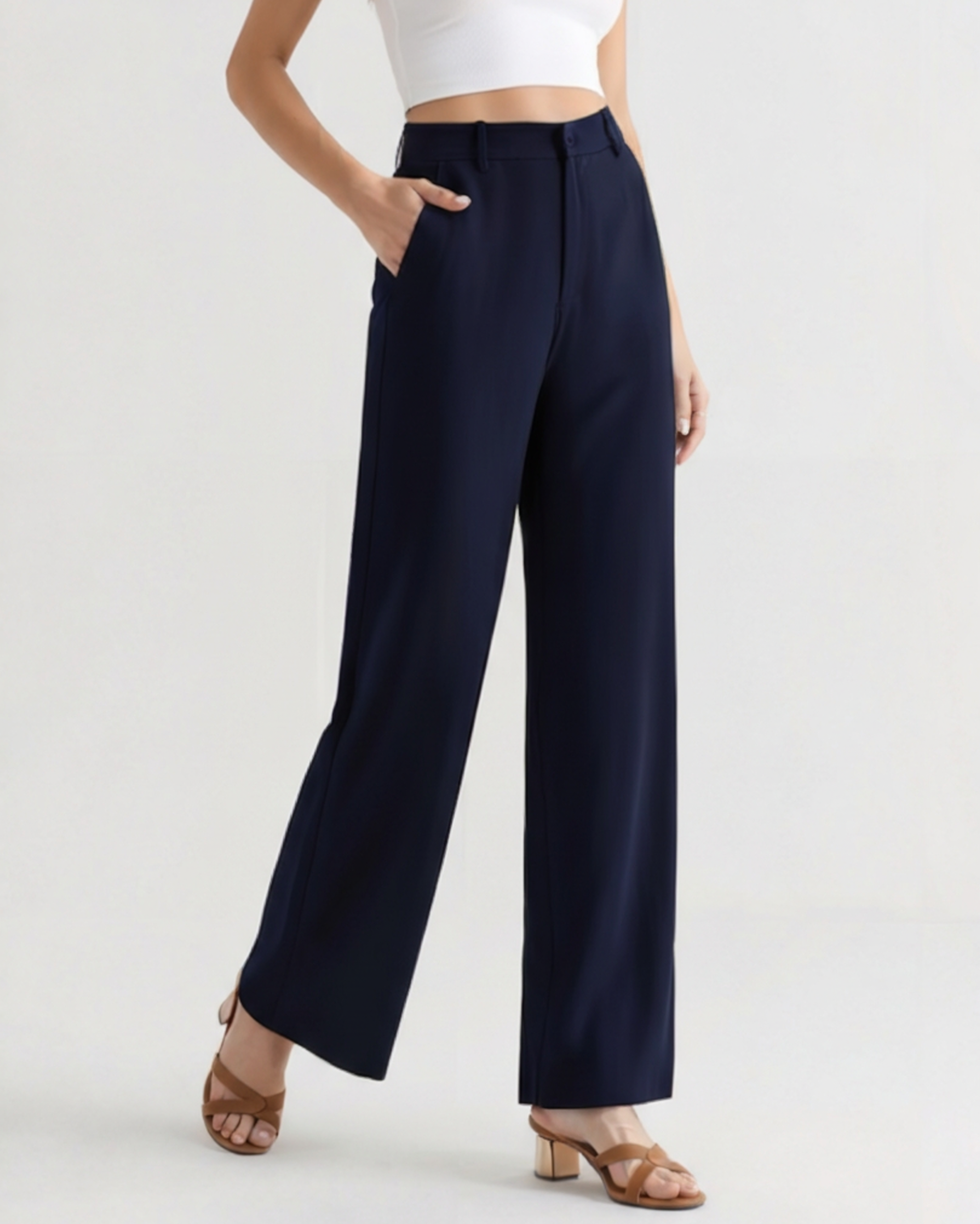 Serena Wide-Leg Trousers